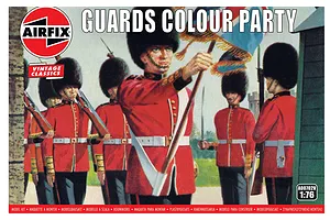 Airfix 1/76 Guards Colour Party Scaled Plastic Model Kit