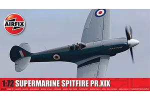 Airfix 1/72 Supermarine Spitfire PR.XIX Fighter Scaled Plastic Model Kit