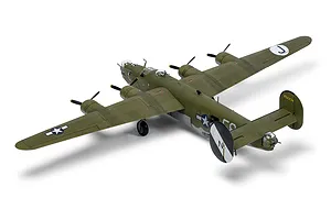 Airfix 1/72 Consolidated B-24H Liberator Bomber Scaled Plastic Model Kit image 93804
