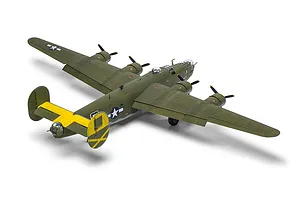 Airfix 1/72 Consolidated B-24H Liberator Bomber Scaled Plastic Model Kit image 93808