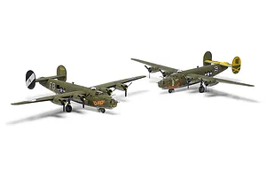 Airfix 1/72 Consolidated B-24H Liberator Bomber Scaled Plastic Model Kit image 93811