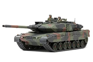 Tamiya 1/35 Leopard 2 A7V Tank Scaled Plastic Model Kit image 93845
