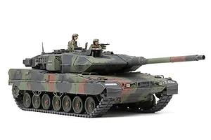 Tamiya 1/35 Leopard 2 A7V Tank Scaled Plastic Model Kit image 93847