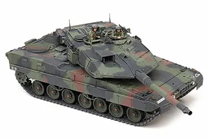 Tamiya 1/35 Leopard 2 A7V Tank Scaled Plastic Model Kit image 93854