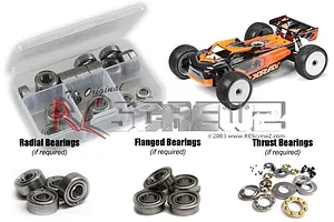 RC Screwz XRAY XT8 Metal Shielded Bearing Kit image 93962