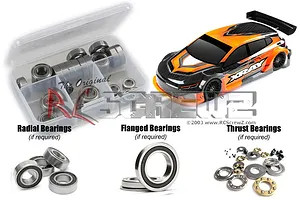 RC Screwz XRAY X4F Rubber Shielded Bearing Kit
