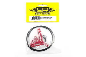 Yeah Racing Red Aluminium Shorty Battery Holder Set image 93991