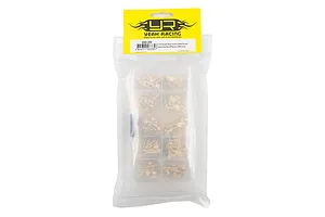 Yeah Racing Gold Steel Screw Kit w/ Mini Box 250Pcs image 94001