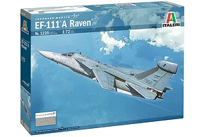 Italeri 1/72 EF-111 A Raven Fighter Scaled Plastic Model Kit image 94002
