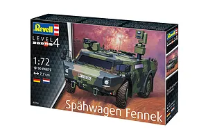Revell 1/72 Spahwagen Fennek Armoured Vehicle Scaled Plastic Model Kit image 94027