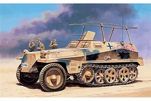 Italeri 1/72 Sd. Kfz. 250/3 APC Scaled Plastic Model Kit image 94173
