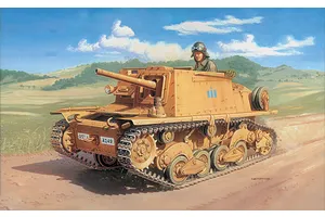 Italeri 1/35 Semovente L40 Da 47/32 Light Tank Scaled Plastic Model Kit image 94179