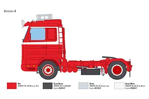 Italeri 1/24 Scania R 143 M 500 4x2 Streamline Truck Scaled Plastic Model Kit image 94200