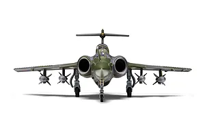 Airfix 1/48 RAF Blackburn Buccaneer S.2 Fighter Scaled Plastic Model Kit image 94218
