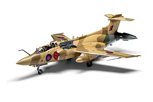 Airfix 1/48 RAF Blackburn Buccaneer S.2 Fighter Scaled Plastic Model Kit image 94225