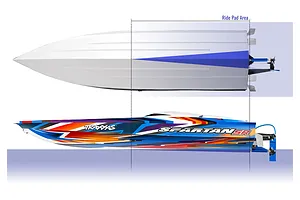 Traxxas Spartan SR 6S RTR Brushless Electric RC Boat image 94248