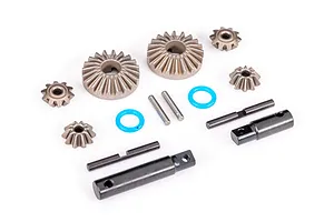 Traxxas Steel Centre Differential Output &amp; Bevel Gear Set