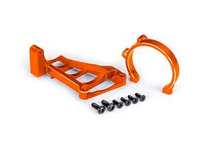 Traxxas Orange Aluminium Motor Mount