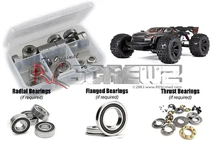 RC Screwz 6S Kraton EXB Rubber Shielded Bearing Kit