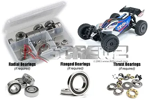 RC Screwz Typhon Grom Rubber Shielded Bearing Kit