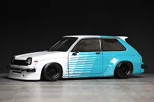 Pandora 1/10 Toyota Starlet KP61 Early N2 Unpainted Body Shell - Clear image 94510