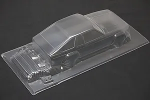 Pandora 1/10 Nissan Sunny B310 N2 Unpainted Body Shell - Clear image 94516