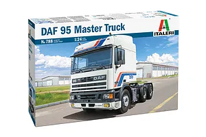 Italeri 1/24 DAF 95 Master Truck Scaled Plastic Model Kit image 94537