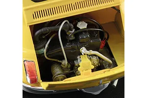 Italeri 1/12 Fiat 500 F Car Scaled Plastic Model Kit image 94560
