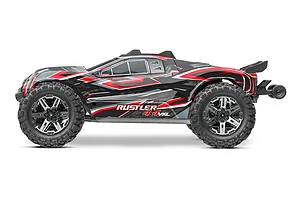 Traxxas Rustler 4x4 VXL RC Stadium Truck Electric Brushless 4WD 1/10 Scale RTR image 94582