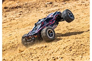 Traxxas Rustler 4x4 VXL RC Stadium Truck Electric Brushless 4WD 1/10 Scale RTR image 94593