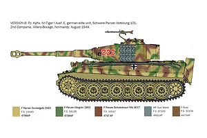 Italeri 1/35 &amp;quot;D-Day 80th Anniversary&amp;quot; Pz.Kpfw VI Tiger 1 Ausf.E Tank Scaled Plastic Model Kit image 4