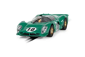 Scalextric 1/32 330 P4 - David Piper - Green Slot Car image 94645
