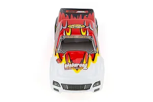 HSP 1/10 Binturong Truck Painted Red Body Shell image 9487