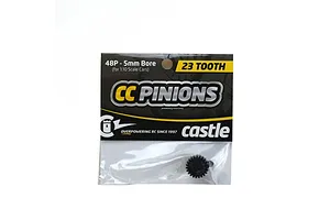 Castle Creations Carbon Steel 23T 48dp/0.5Mod Pinion Gear
