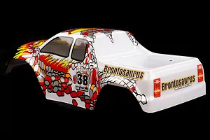 HSP 1/10 Lion Truck Painted White Body Shell image 9494