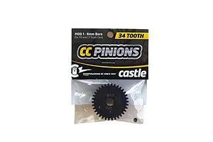 Castle Creations Carbon Steel 34T 1Mod Pinion Gear image 94935