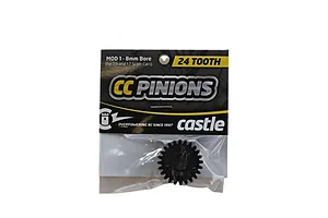 Castle Creations Carbon Steel 24T 1Mod Pinion Gear