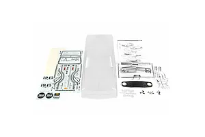 Axial 1/10 1967 Chevrolet C10 Unpainted Body Shell - Clear image 95043