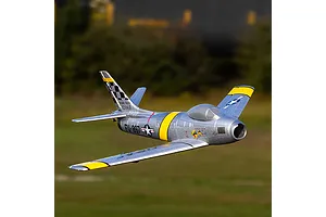 E-Flite RC Plane UMX F-86 Sabre 442mm EDF BNF Jet with AS3X and Safe Select Technology image 95142
