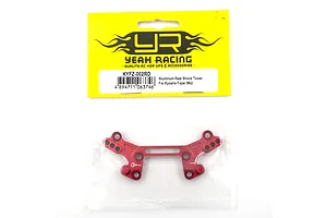 Yeah Racing red aluminium rear shock tower for Kyosho Fazer Mk2 in original packaging.