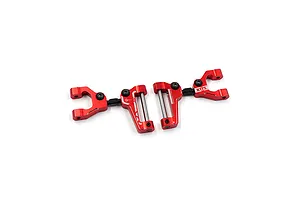 Yeah Racing Red Aluminium Front Upper Suspension Arms 2Pcs