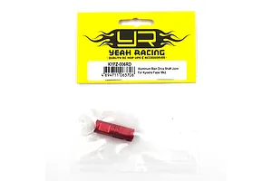 Yeah Racing Red Aluminium Centre Driveshaft Cup Set 2Pcs image 3