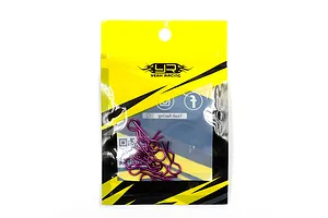 Yeah Racing Purple Steel Body Clips 10Pcs image 95186