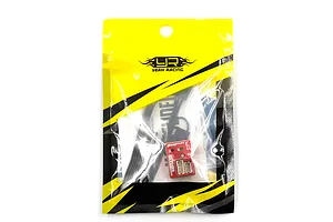 Yeah Racing Red Aluminium Mini Hackslider V4 Adjustable Gyro Drift Stability Control System image 95190