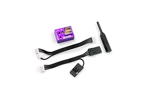 Yeah Racing Purple Aluminium Mini Hackslider V4 Adjustable Gyro Drift Stability Control System image 95196