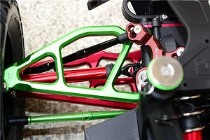 GPM Blue Aluminium Front Upper Suspension Arms 2Pcs image 95208