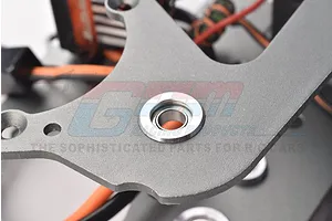 GPM Silver Aluminium Bearing Mounts 3Pcs image 4
