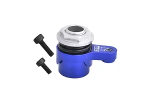 GPM Blue Aluminium 21T Servo Horn w/ Built in Servo Saver image 95348