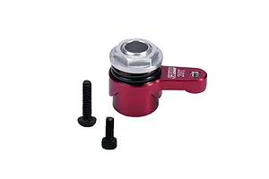 GPM Red Aluminium 20T Servo Horn w/ Built in Servo Saver image 95353