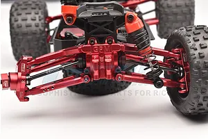 GPM Red Aluminium Front Differential Cover image 95403